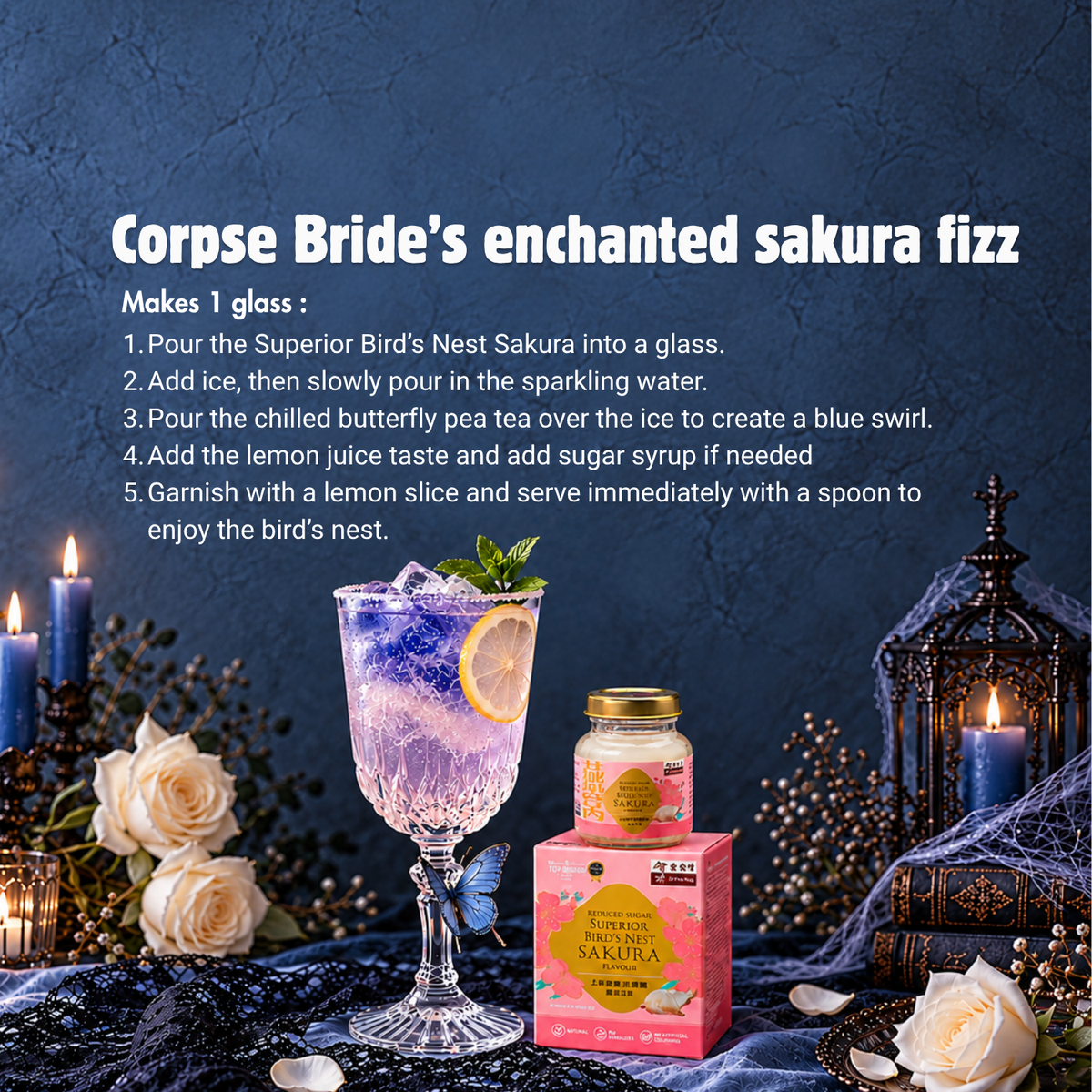 Superior Bird's Nest Elderberry / Orchid / Sakura Flavour (Expiry 20 Nov 2026)