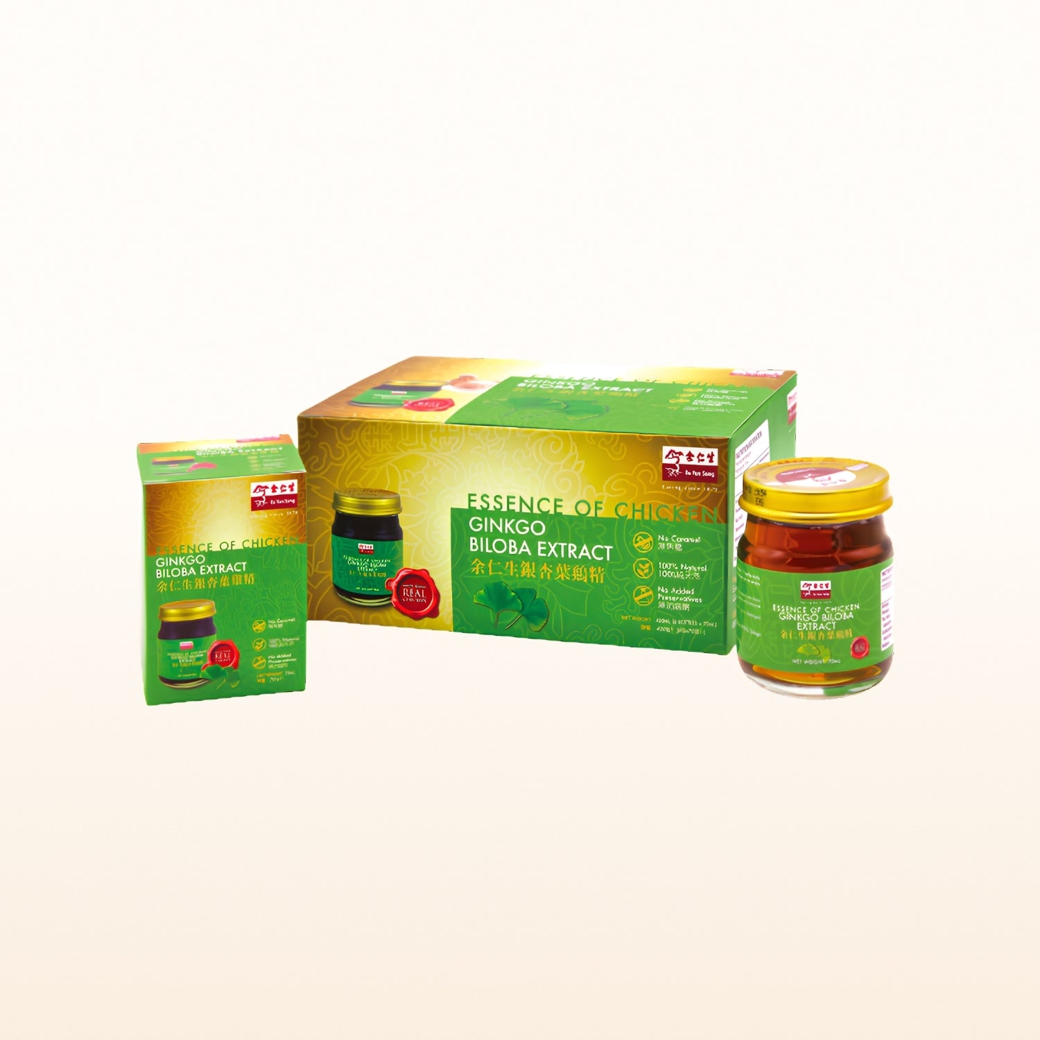 Essence of Chicken with Gingko Biloba Extract 6's
