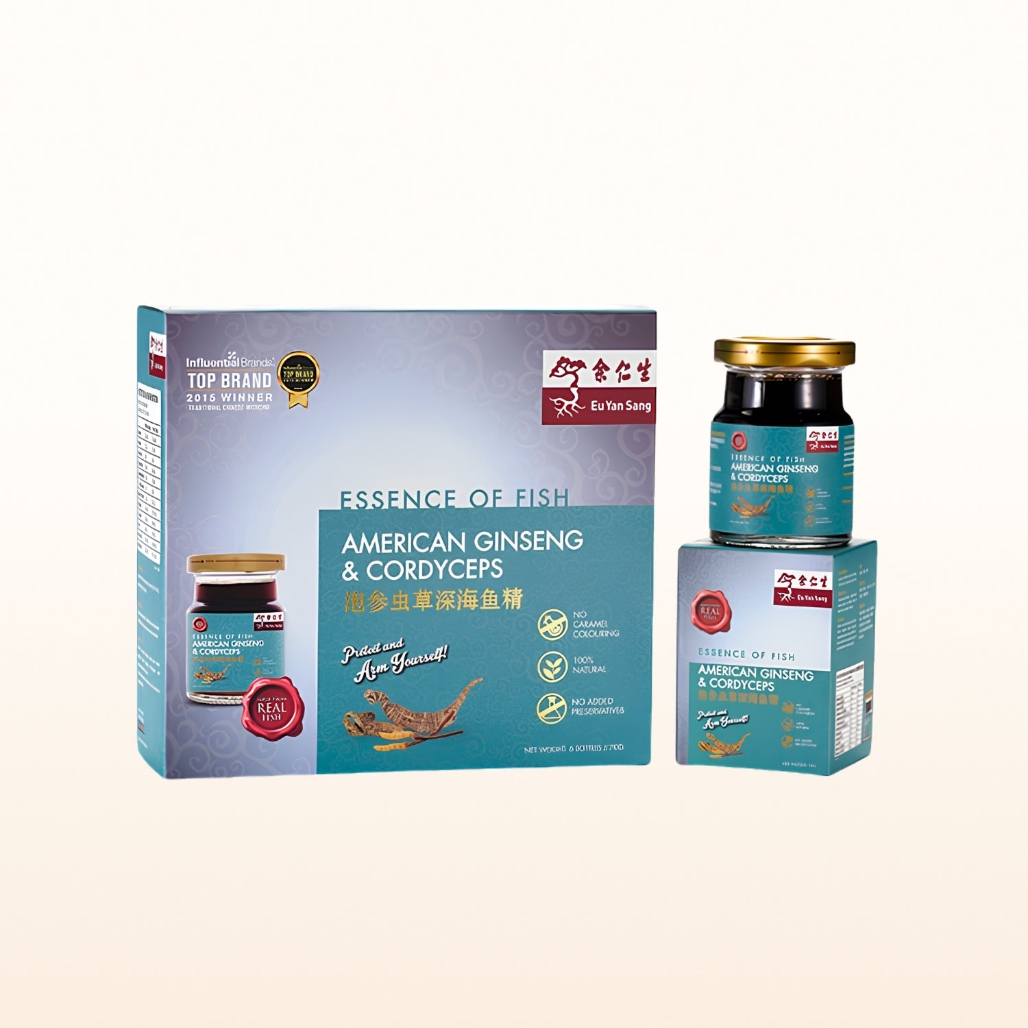 Essence of Fish with American Ginseng & Cordyceps Extract 6's