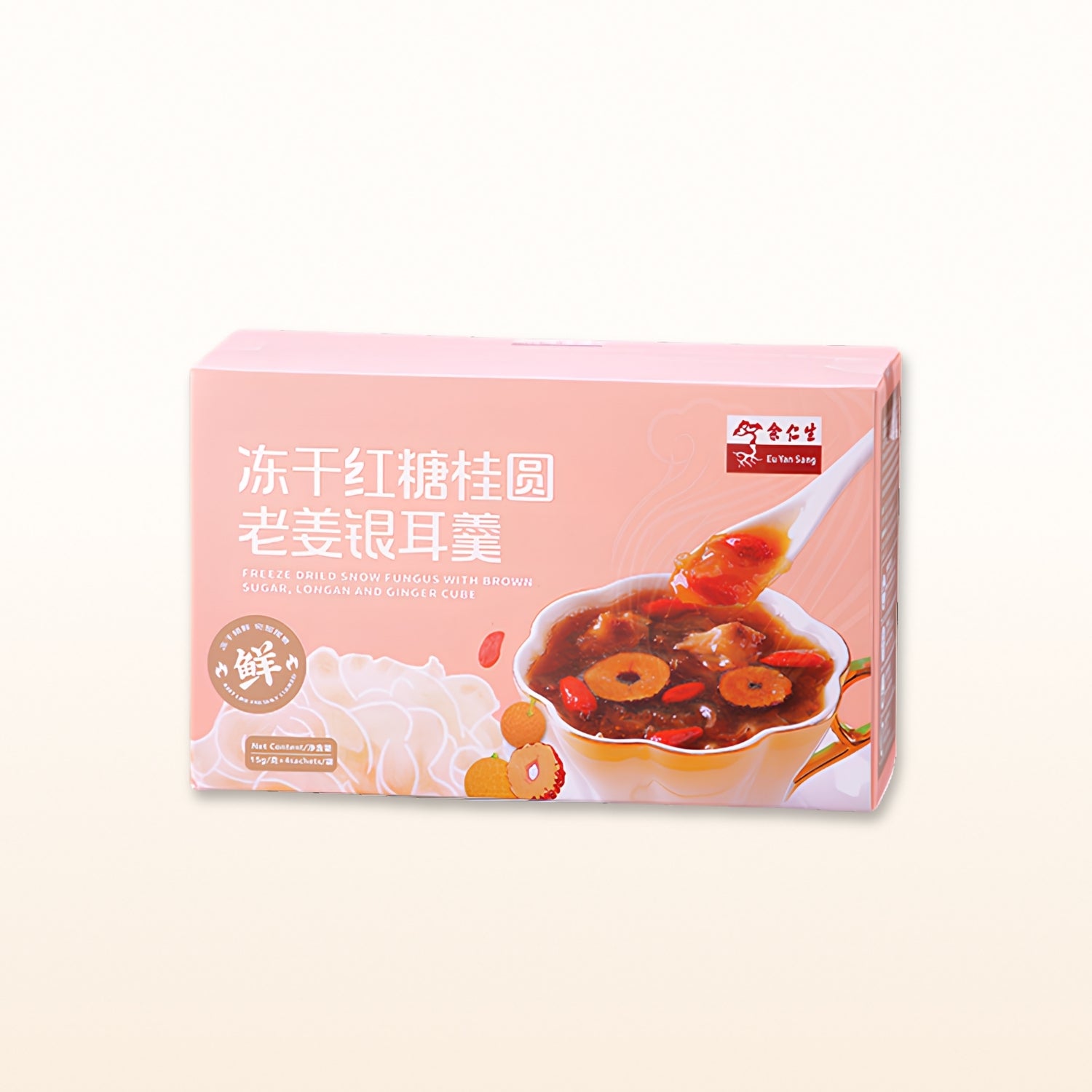Freeze Dred Snow Fungus Brown Sugar, Longan, Ginger