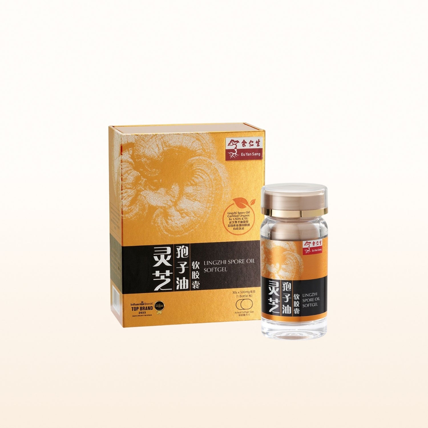 Organic Lingzhi Spore Oil Softgel 30'S