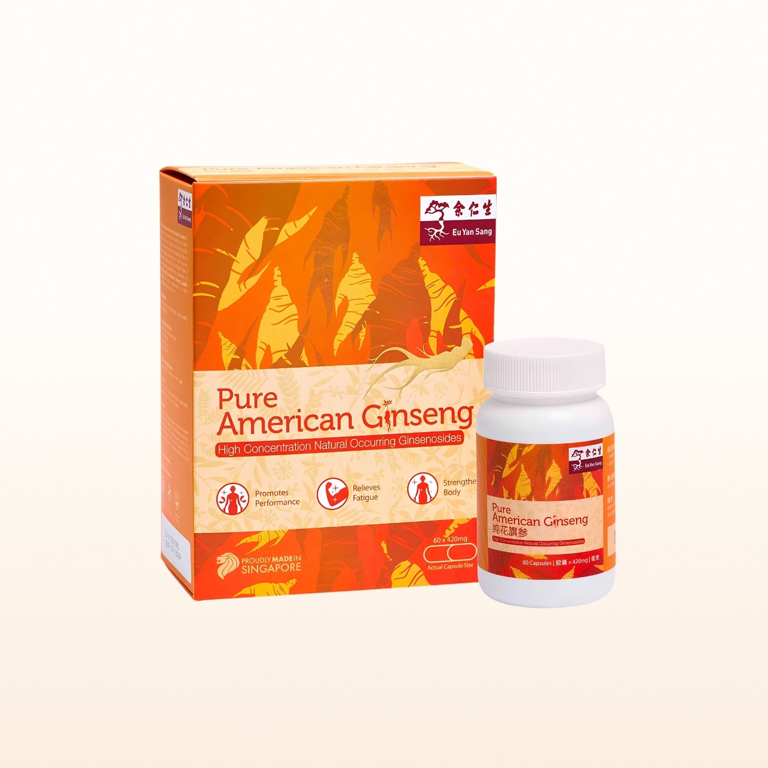 Pure American Ginseng Capsule 60'S