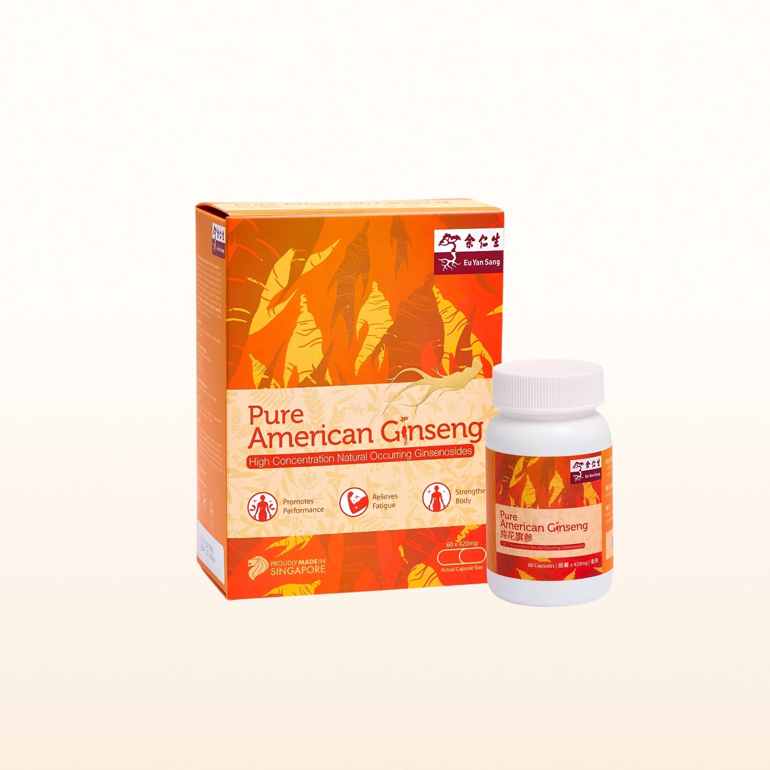 Pure American Ginseng Capsule 60'S