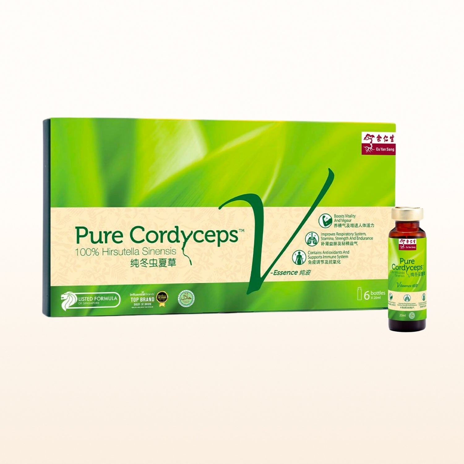 Pure Cordyceps V-Essence 6'S