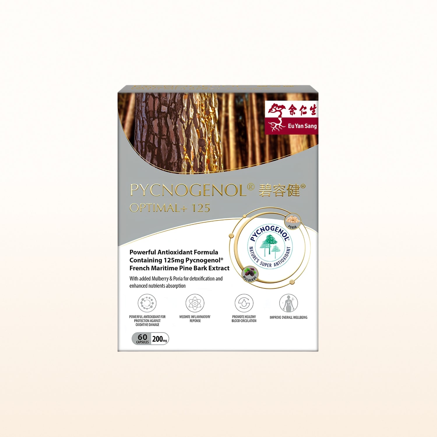 Pycnogenol® Optimal+ 125mg