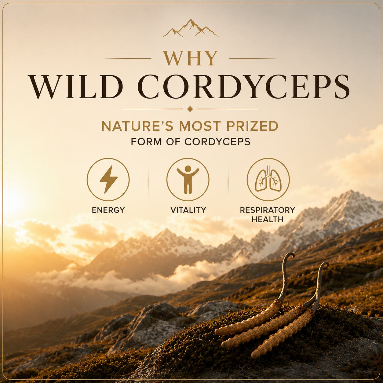Wild Cordyceps Capsules 30'S